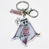 Custom Logo 2022 Qatar World Cup Fan Souvenir Soccer Badge Fan Gift Keychain Pendant Metal Acrylic PVC Keychain