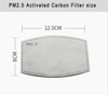 Pm2.5 Filter 5 Layers Protective Activated Carbon Filter