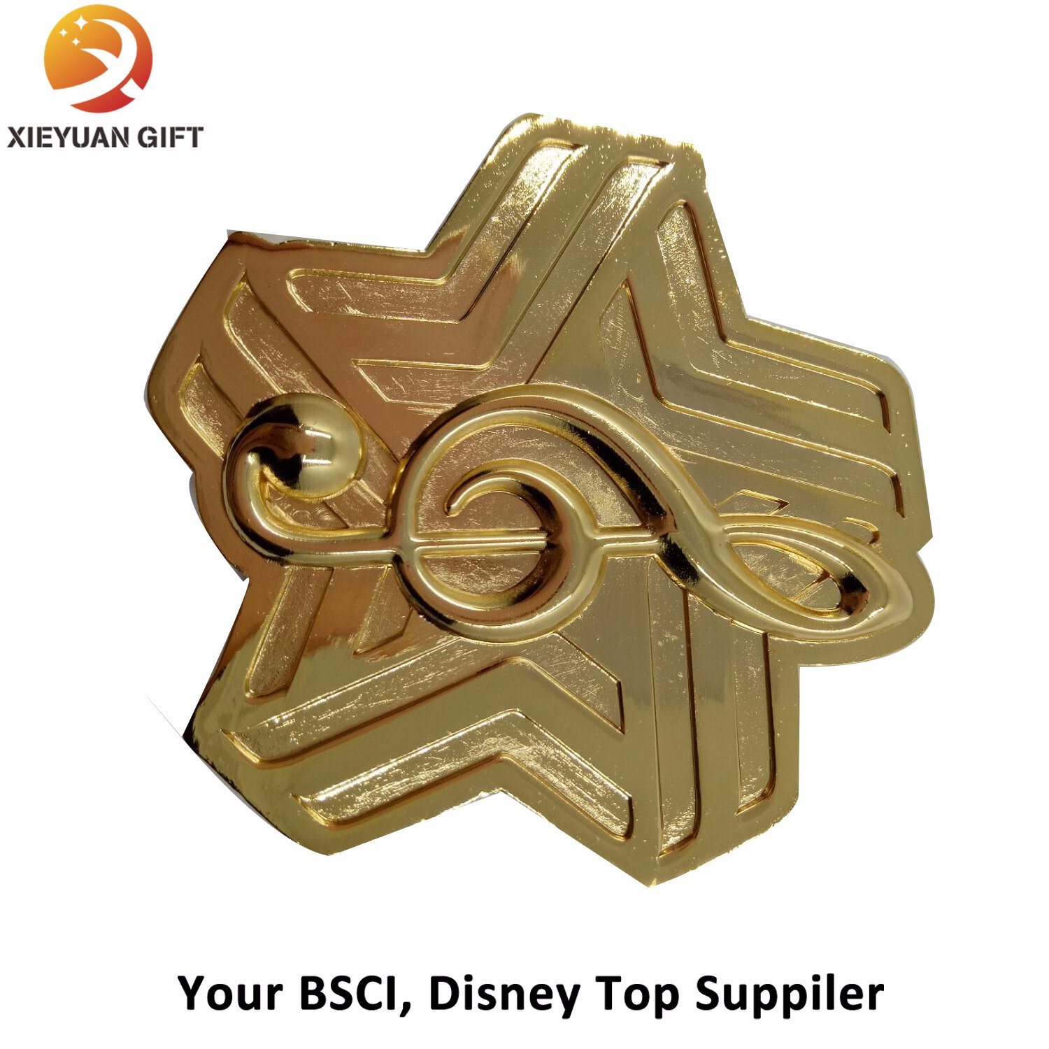 2017 New Products Star Shape Custom Metal Medal (XY-mxl9407)