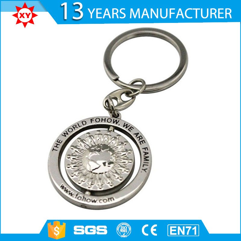 Keychain Factory Supply Metal Perpetual Calendar Keychain