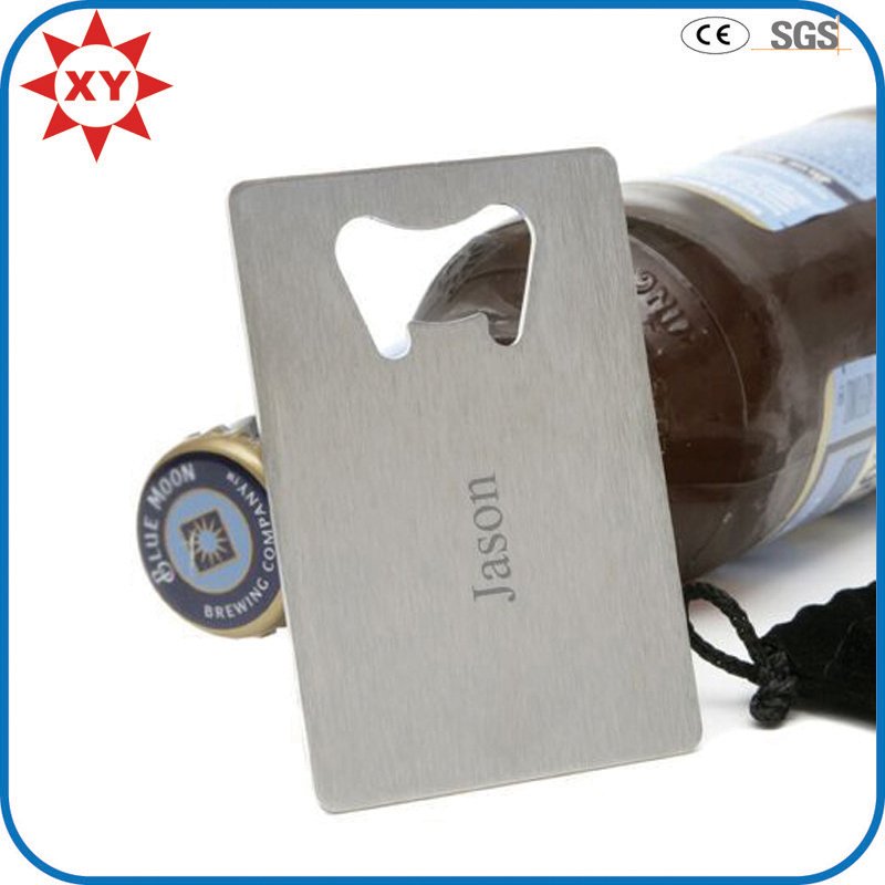 Custom Logo Credit Card Ruler Beer Bottle Opener