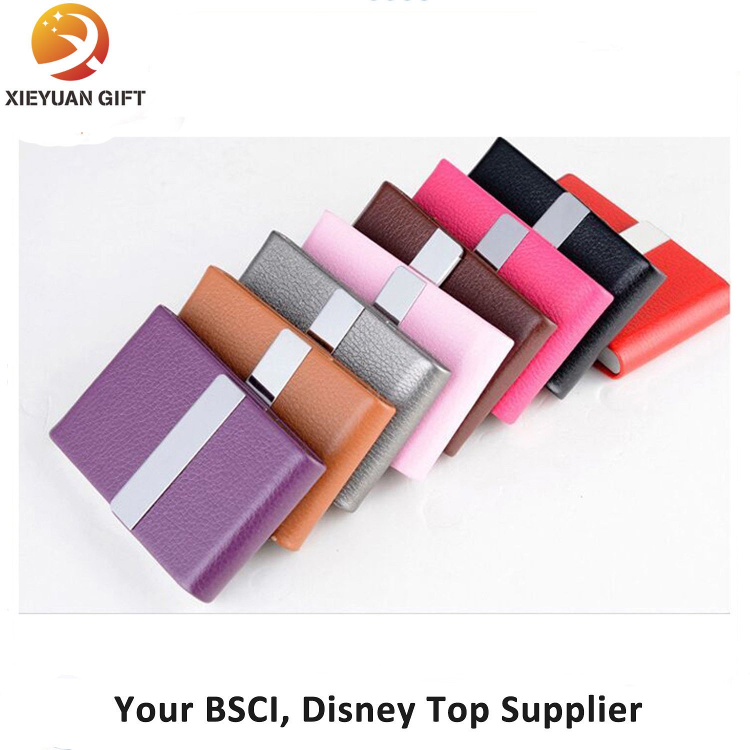 New Product Leather Craft Business Card Case for Woman