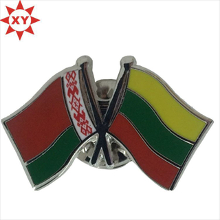 Republic of Lithuania Flag Metal Plated Badge Pin