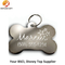 Hot Sell Anodized Aluminum Dog Tag Laser Engraving Logo