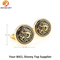 2015 Fashion Round Shape Soft Enamel Custom Cufflinks
