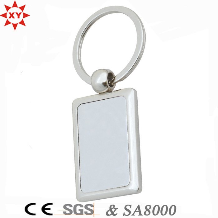 Promotion Heart Shape Custom Blank Metal Keychain