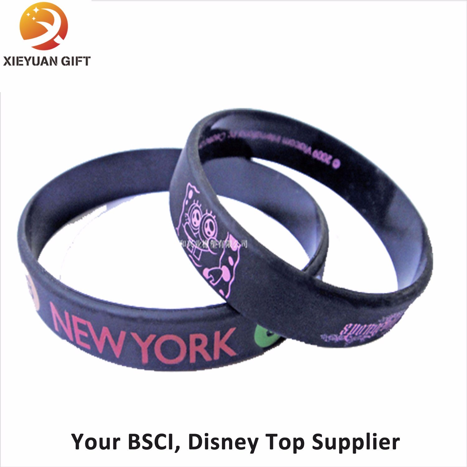 2015 Custom Soft Promotion Personalized Silicone Wristband (XY-MXL72902)