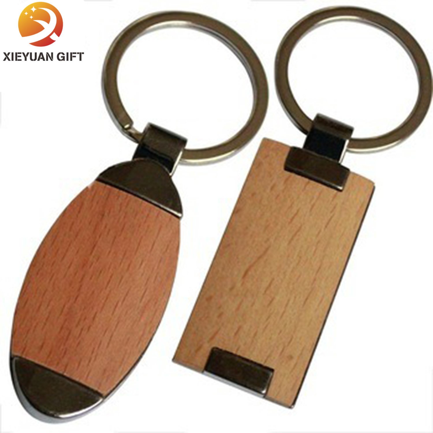 Promotional Round Blank Wooden Keychain Wholesale Buy Keychain