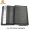Fashion Black Color PU Leather and Stainless Steel Business Holder