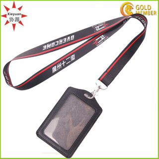 Custom Pouch Badge Holder Lanyard