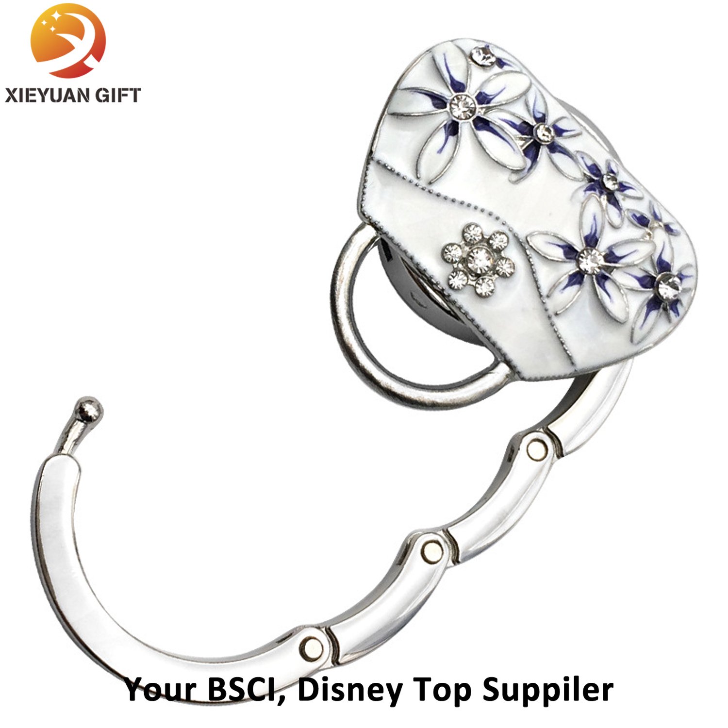 BSCI Audit Bulk Foldable Purse Hook (XYmxl110401)