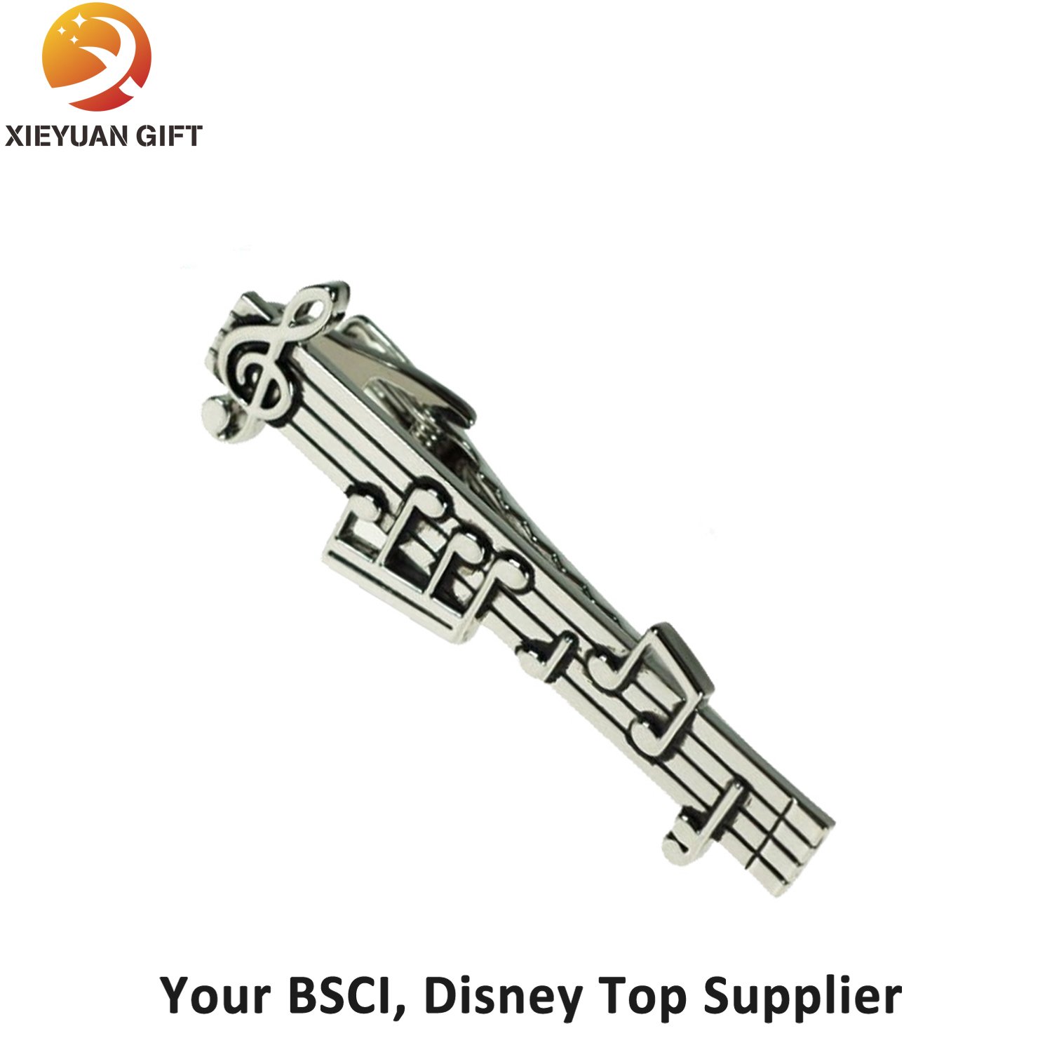 China Wholesale Rose Gold Tie Clip for Business Gifts