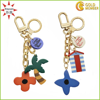 Promotional Gift- Souvenirs Charm Gold Key Chain