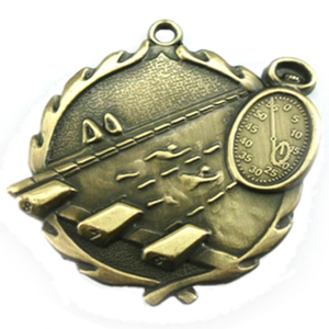 Medal Badge with Watch