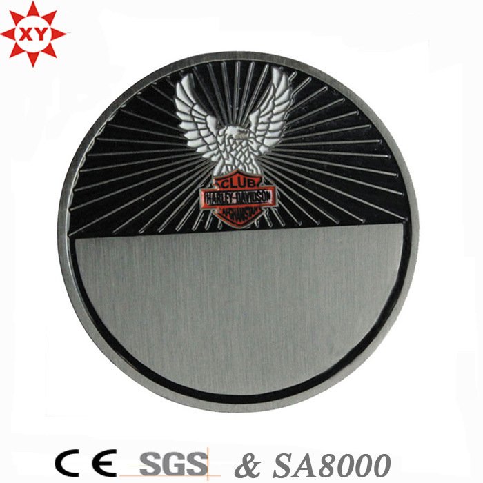 Custom 3D Design Army Challenge Metal Coin