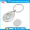 Metal Foldable Shopping Cart Trolley Coin Keychain Keyring