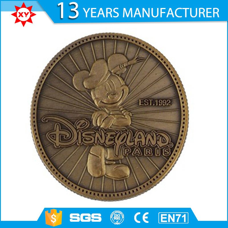 Custom Metal Souvenir Baseball Coin for Club