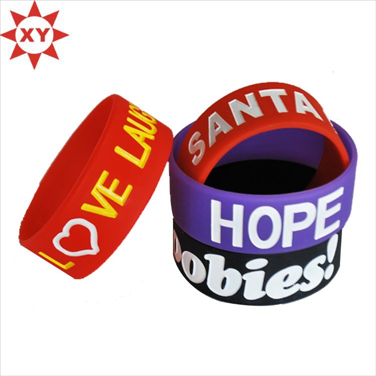 Deft Design Low Price Silicone Wristband for Gifts
