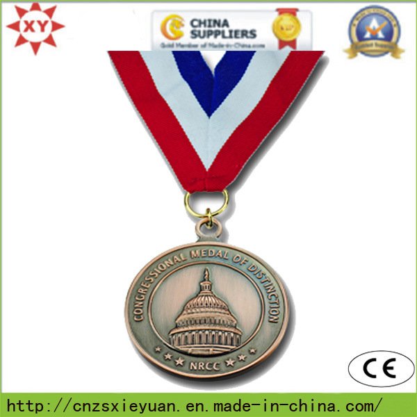 Custom Logo Round Sport Metal Medalet