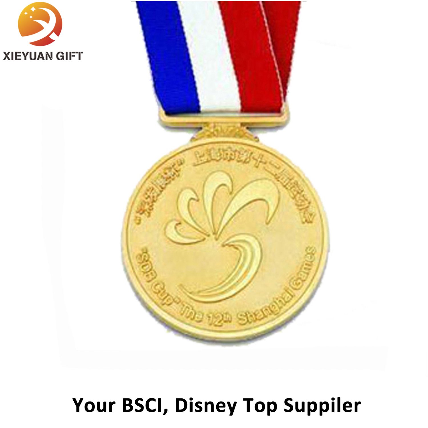 2015 Honor Hottime Energy Silver Embossing Medals Supplier