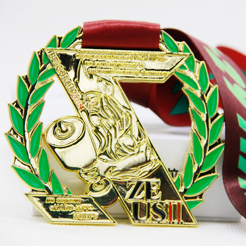 Marathon Sports Medal with Best Quality Fiesta Trophy Blank Custom 3d Metal Medal