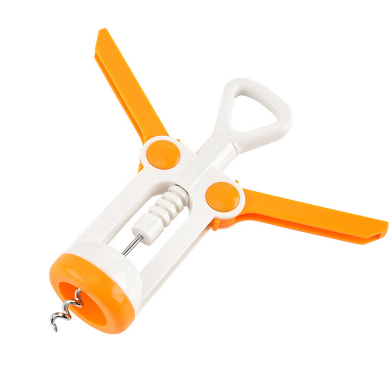 The high quality red and yellow rotary wine opener produced by the factory directly