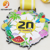 3D High Quality Professional Customized Metal marathon Sport Medal of Souvenir