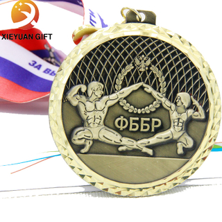 BSCI direct Factory main Customized 3D Aerobics gold medal