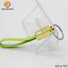 China Supply Custom Green Usb And PC Converter Silicone Key Chain